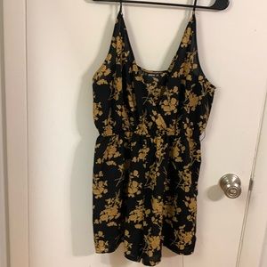 1X floral SHEIN romper